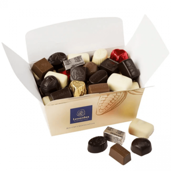Gourmand Ballotin 1kg 66 praline asortate Leonidas