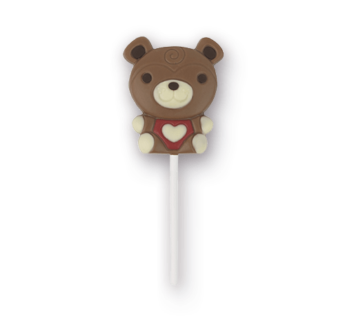 Lollipop Urs ciocolata lapte