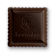 Carre Croquant praline orez pufos ciocolata neagra pralina belgiana Leonidas