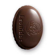Sete caramel sarat violete ciocolata neagra pralina belgiana Leonidas