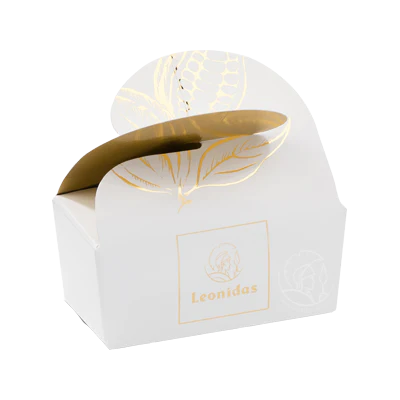 Ballotin Mini, fluture, 2 praline lapte