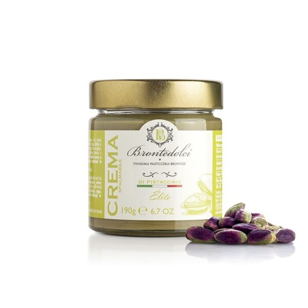 Crema tartinabila cu Fistic Elite 190g, Brontedolci