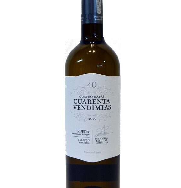 Cuatro Rayas Cuarenta Vendimias Verdejo 2023 - 750ml